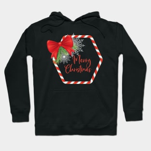 Candy Cane Christmas Frame Hoodie